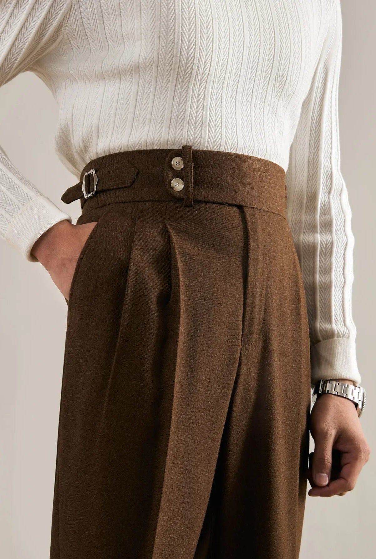 Turim High Waist Trousers