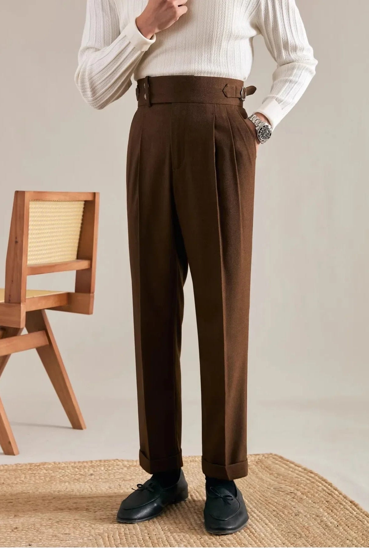 Turim High Waist Trousers