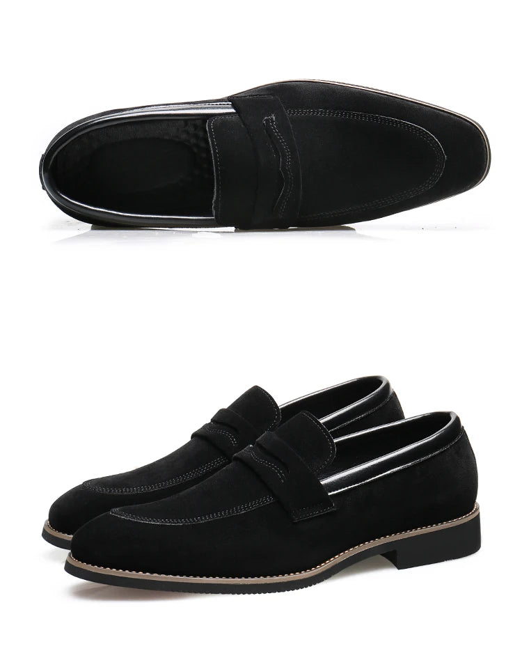 Beaumonts Suede Penny Loafers