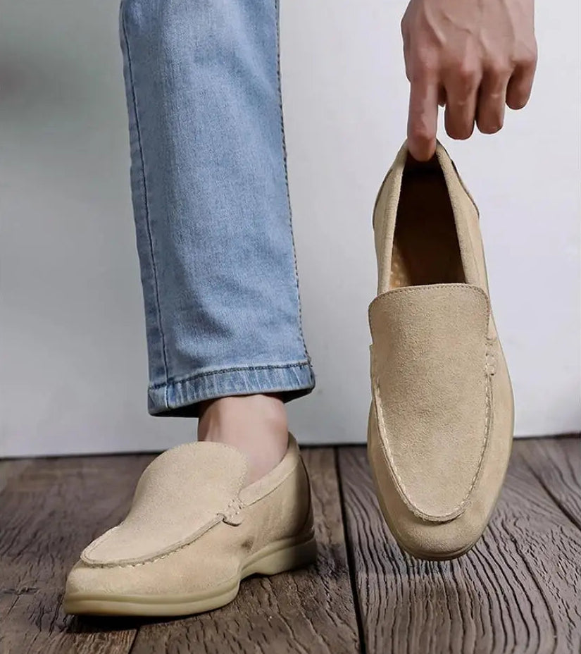 Beaumonts Premium Suede Loafers
