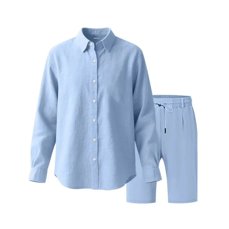 Beaumonts Linen Combo (Shorts)
