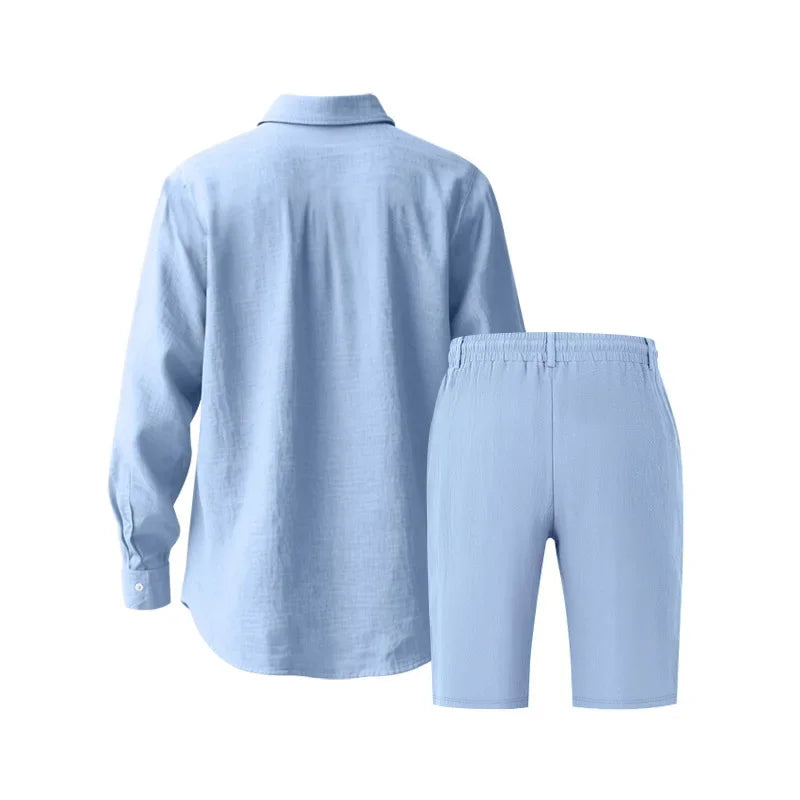 Beaumonts Linen Combo (Shorts)