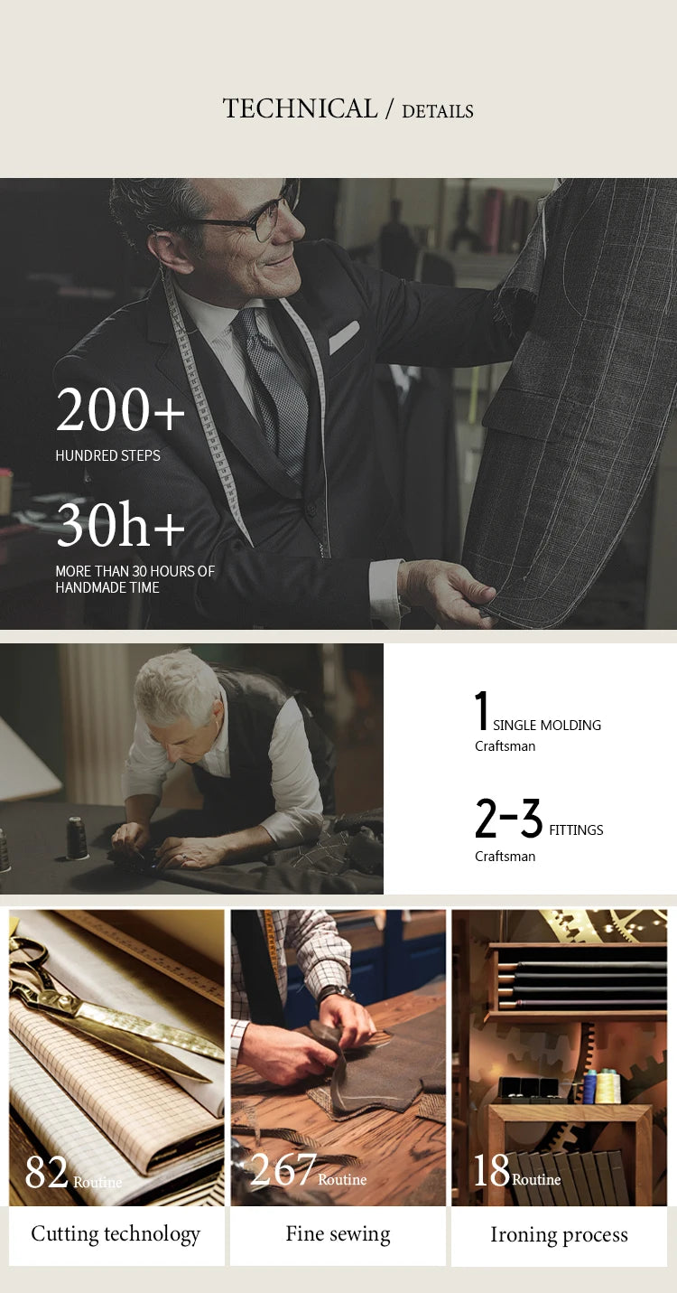 Continental Three Piece Suit