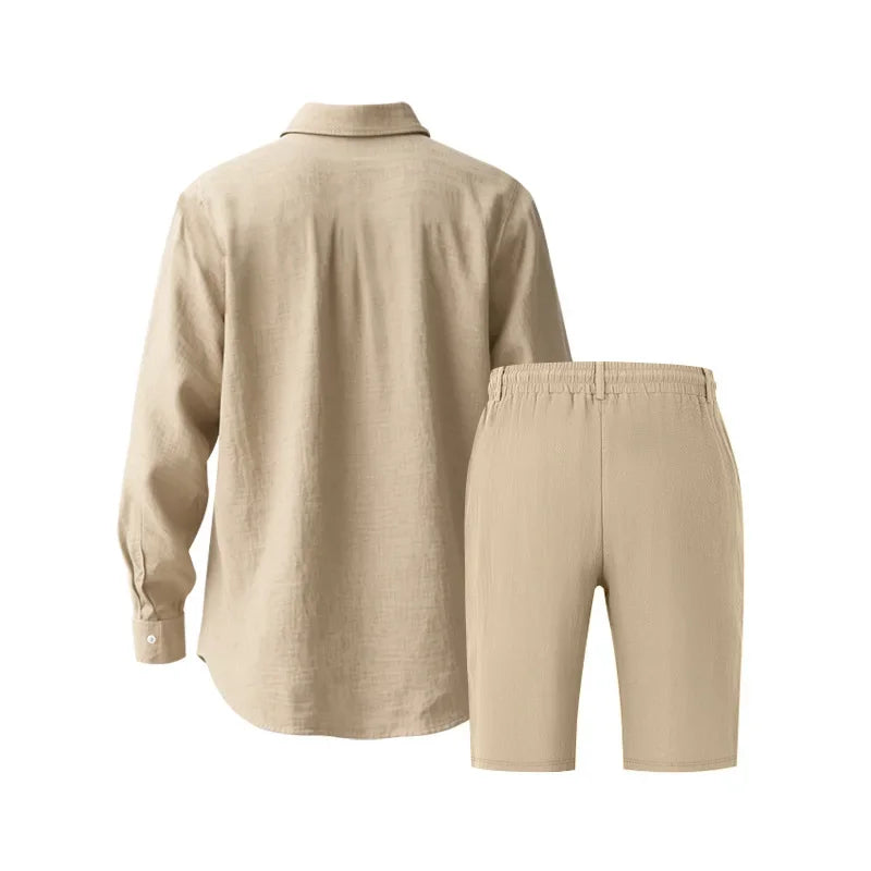 Beaumonts Linen Combo (Shorts)