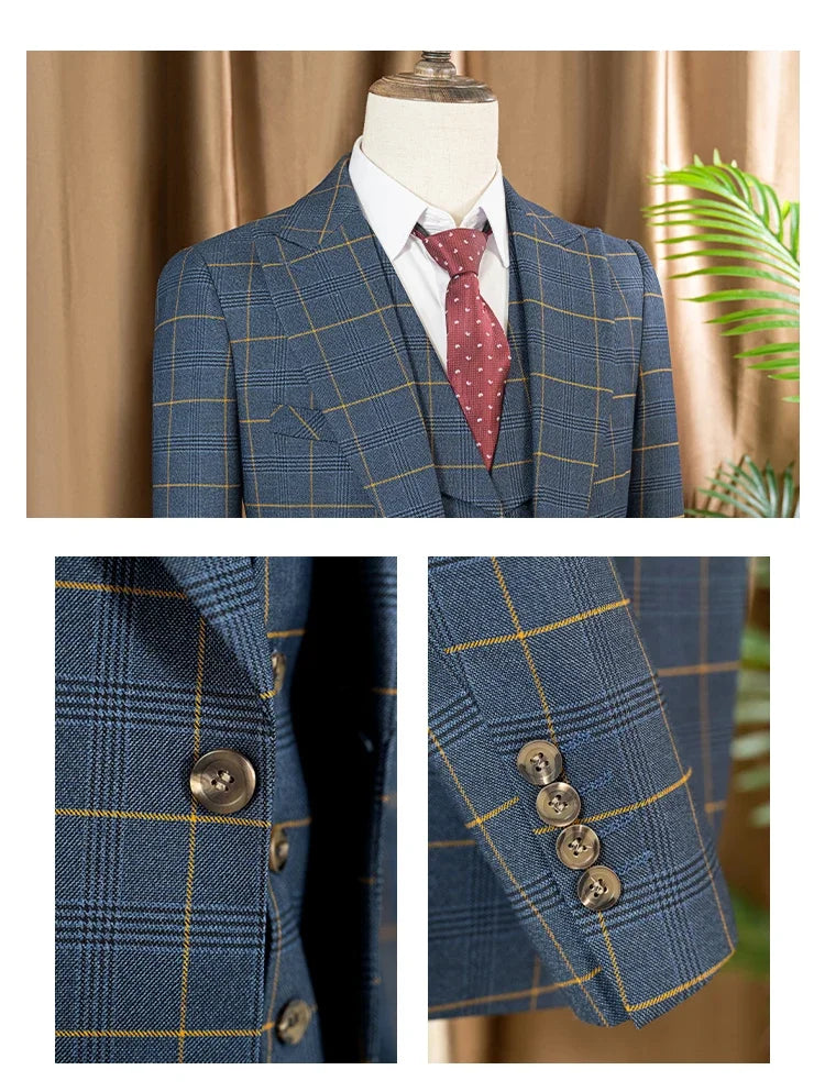 Continental Three Piece Suit