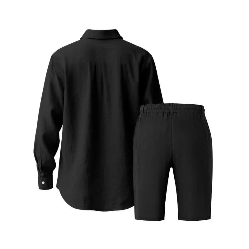 Beaumonts Linen Combo (Shorts)