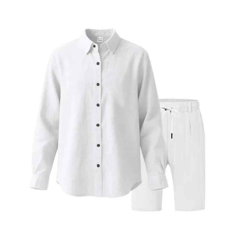 Beaumonts Linen Combo (Shorts)