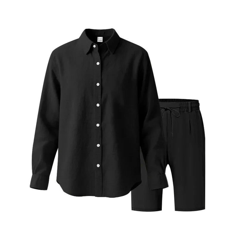 Beaumonts Linen Combo (Shorts)