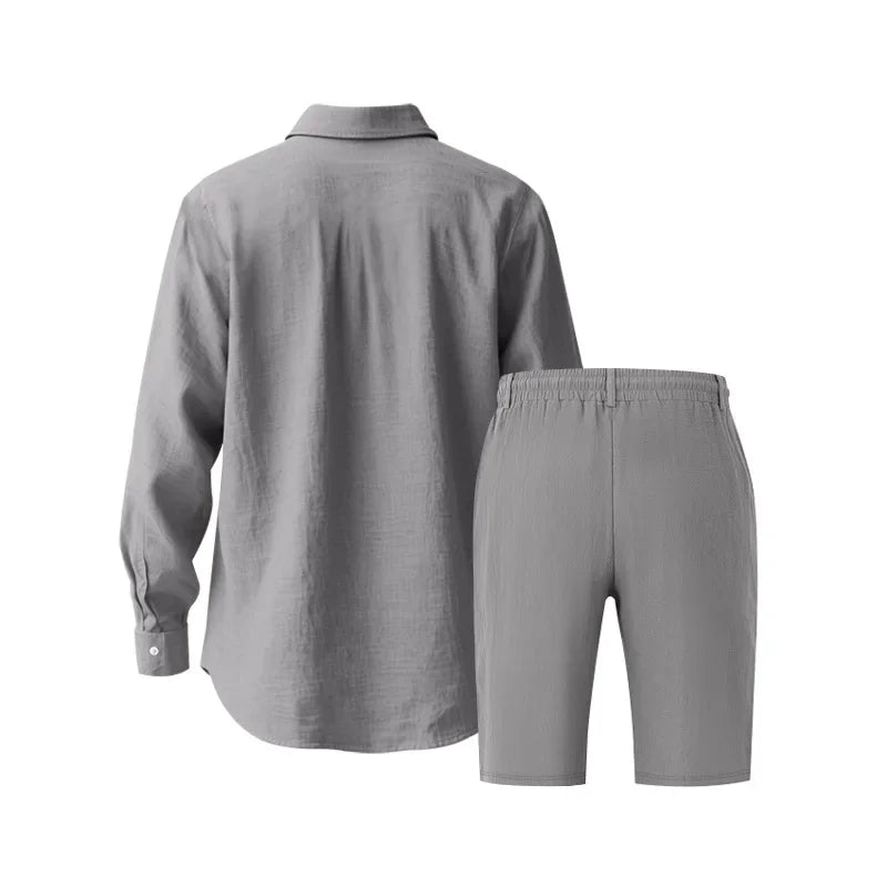 Beaumonts Linen Combo (Shorts)