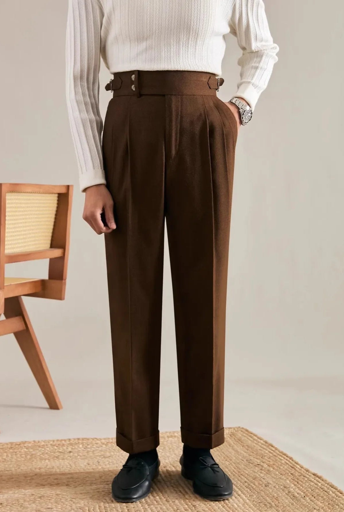 Turim High Waist Trousers