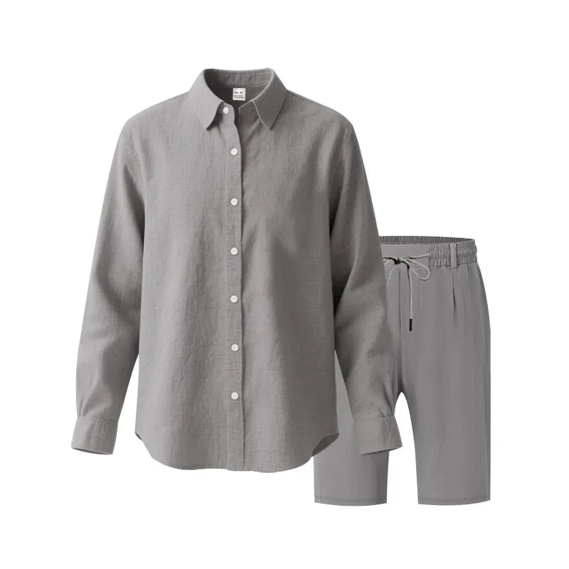 Beaumonts Linen Combo (Shorts)