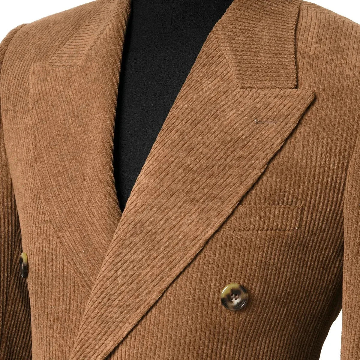 Milan Double Breasted Cotton Blazer