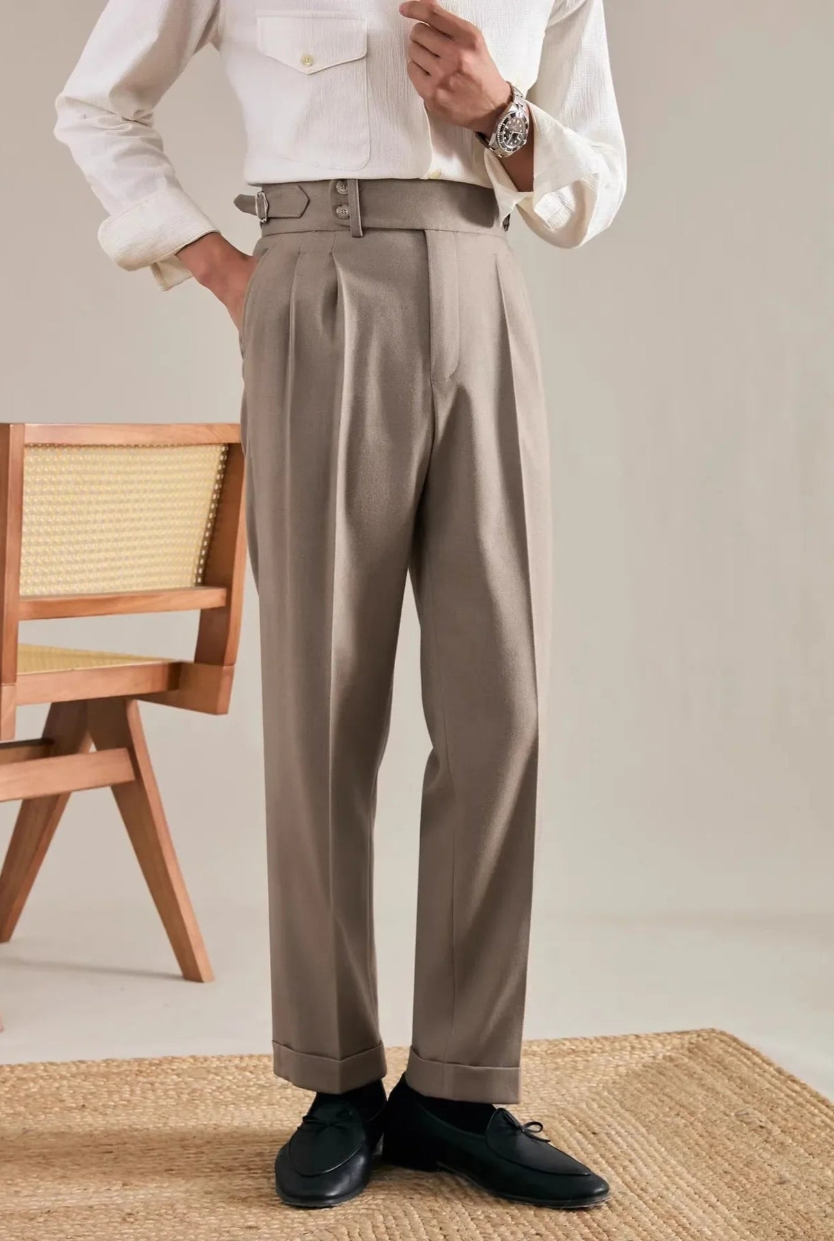 Turim High Waist Trousers
