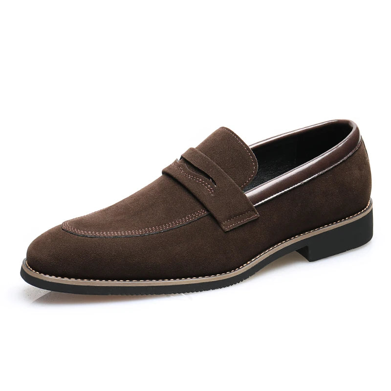 Beaumonts Suede Penny Loafers