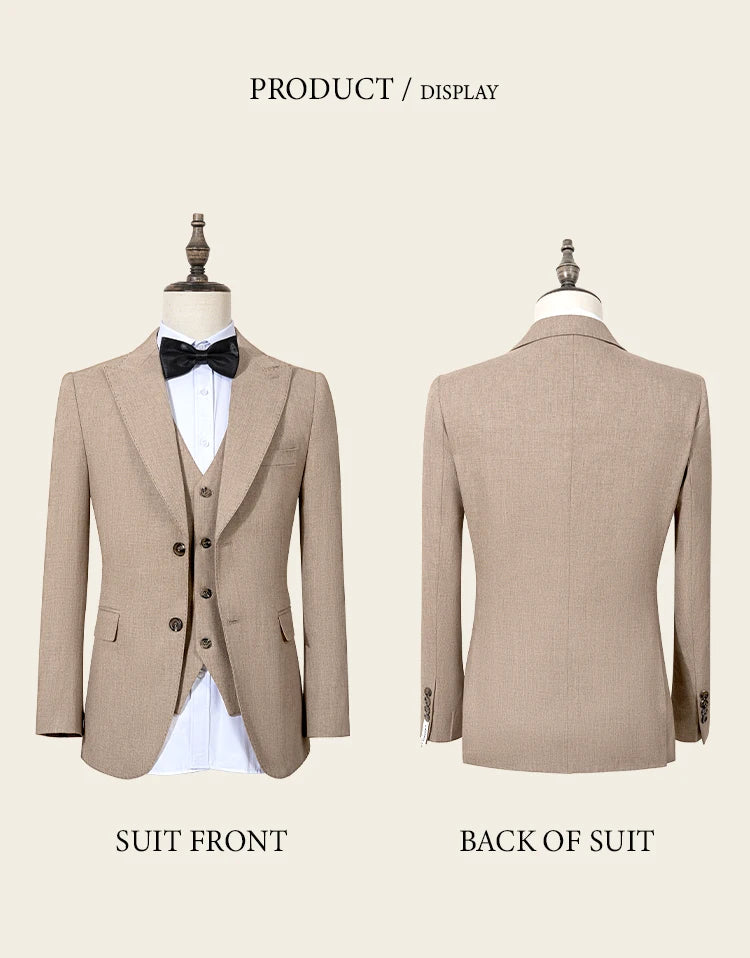 Beaumonts 3 Pieces Suit Polyviscose