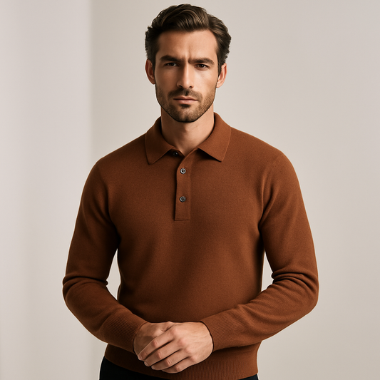 100% Cashmere Polo