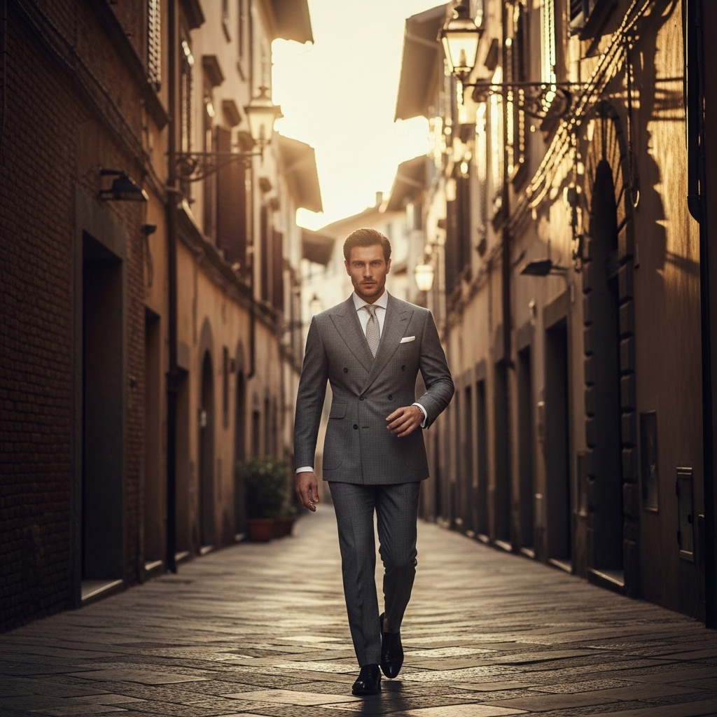 Maranello 2 Pieces Suit Wool