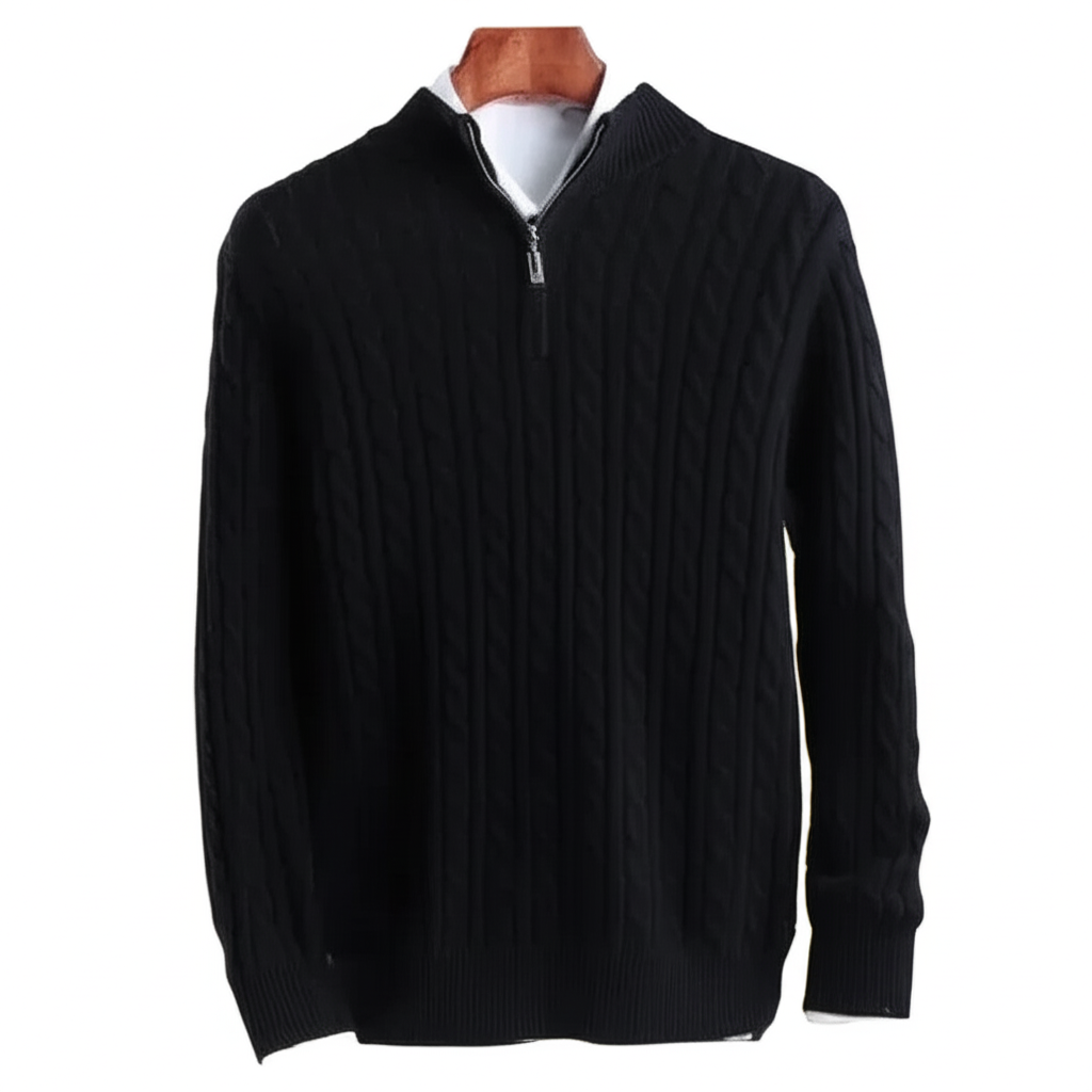 Man's Verbier Half Zip Sweater