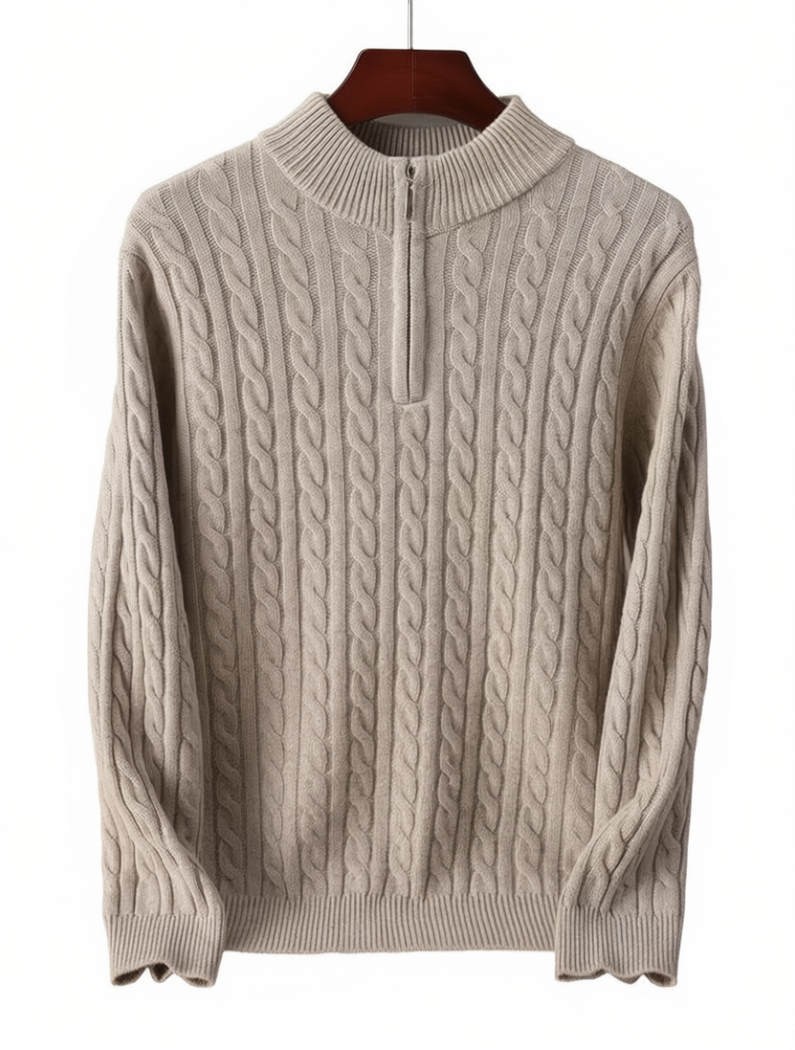 Man's Verbier Half Zip Sweater