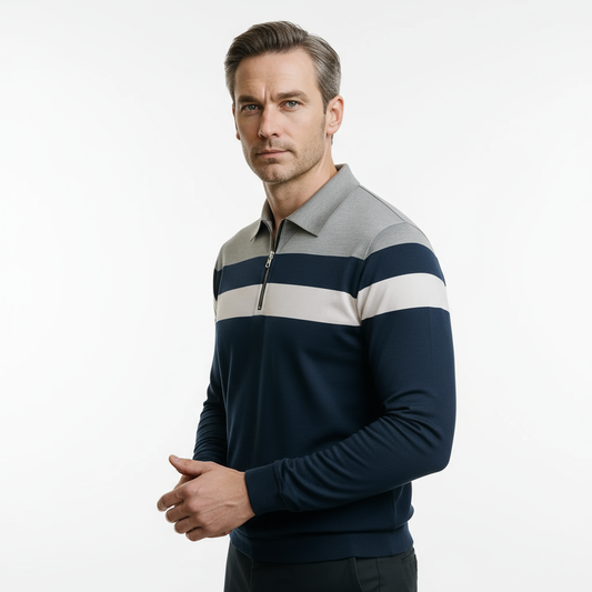 Beaumonts Striped Polo