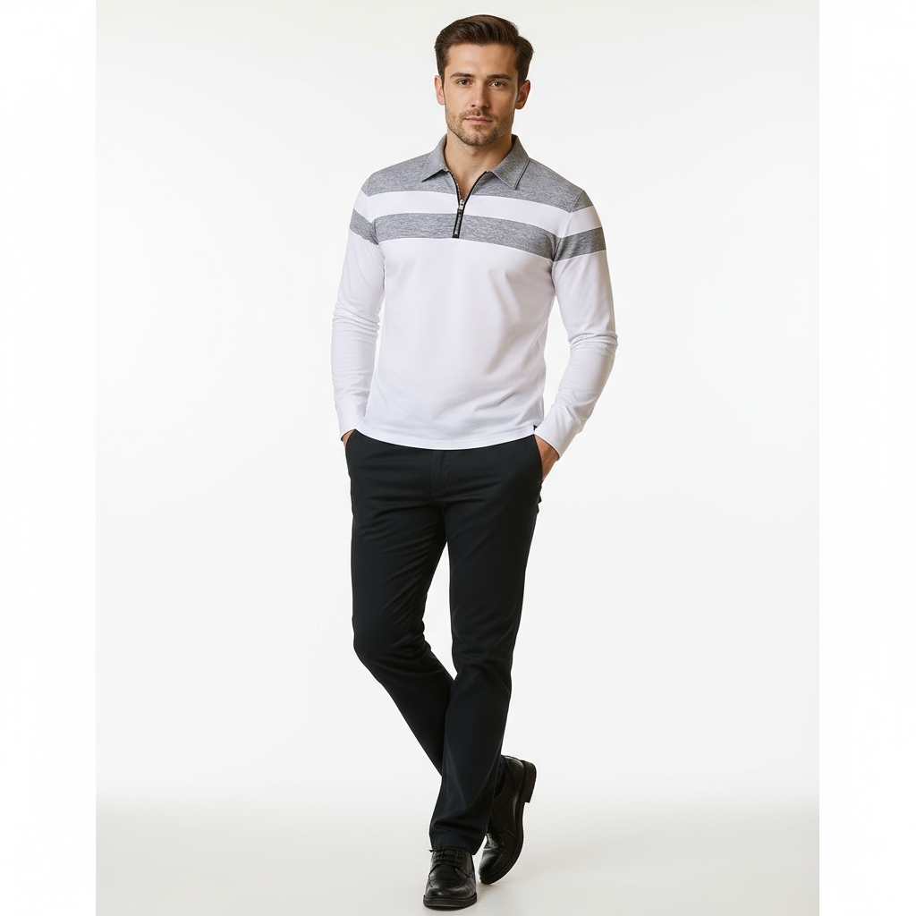 Beaumonts Striped Polo