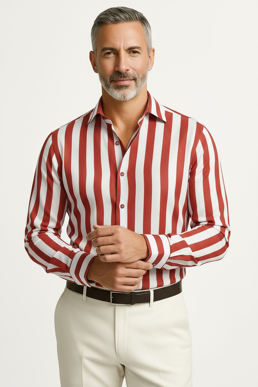 Gentlemen's Striped Shirt