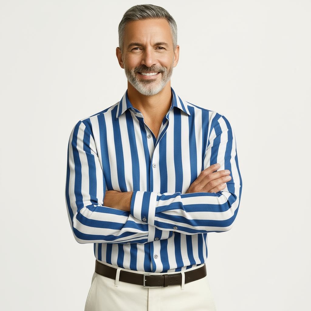 Gentlemen's Striped Shirt