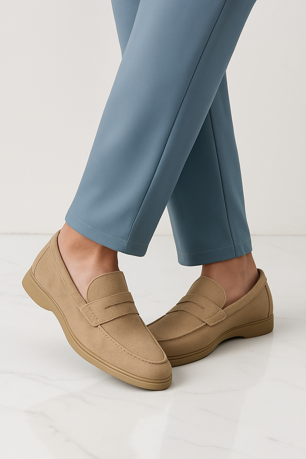 Beaumonts Premium Suede Loafers