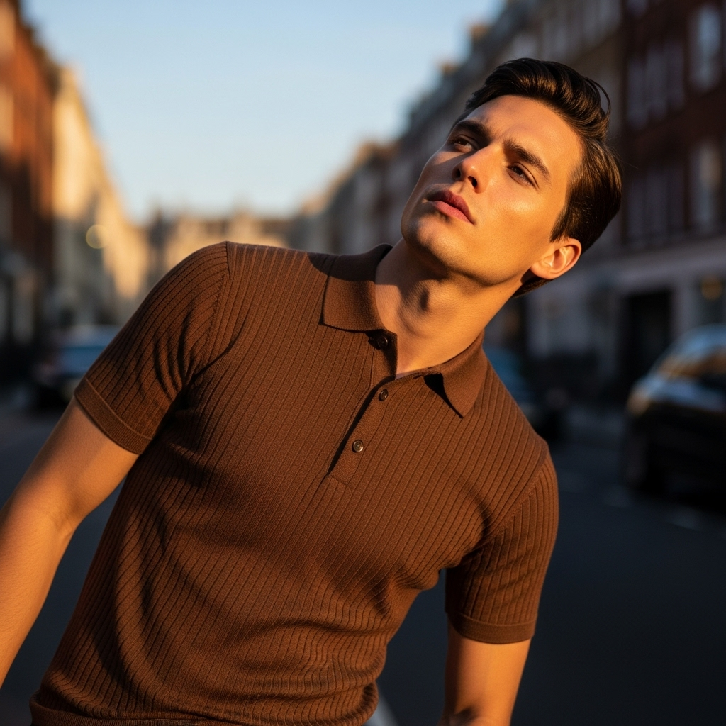 Premium Ribbed Polo