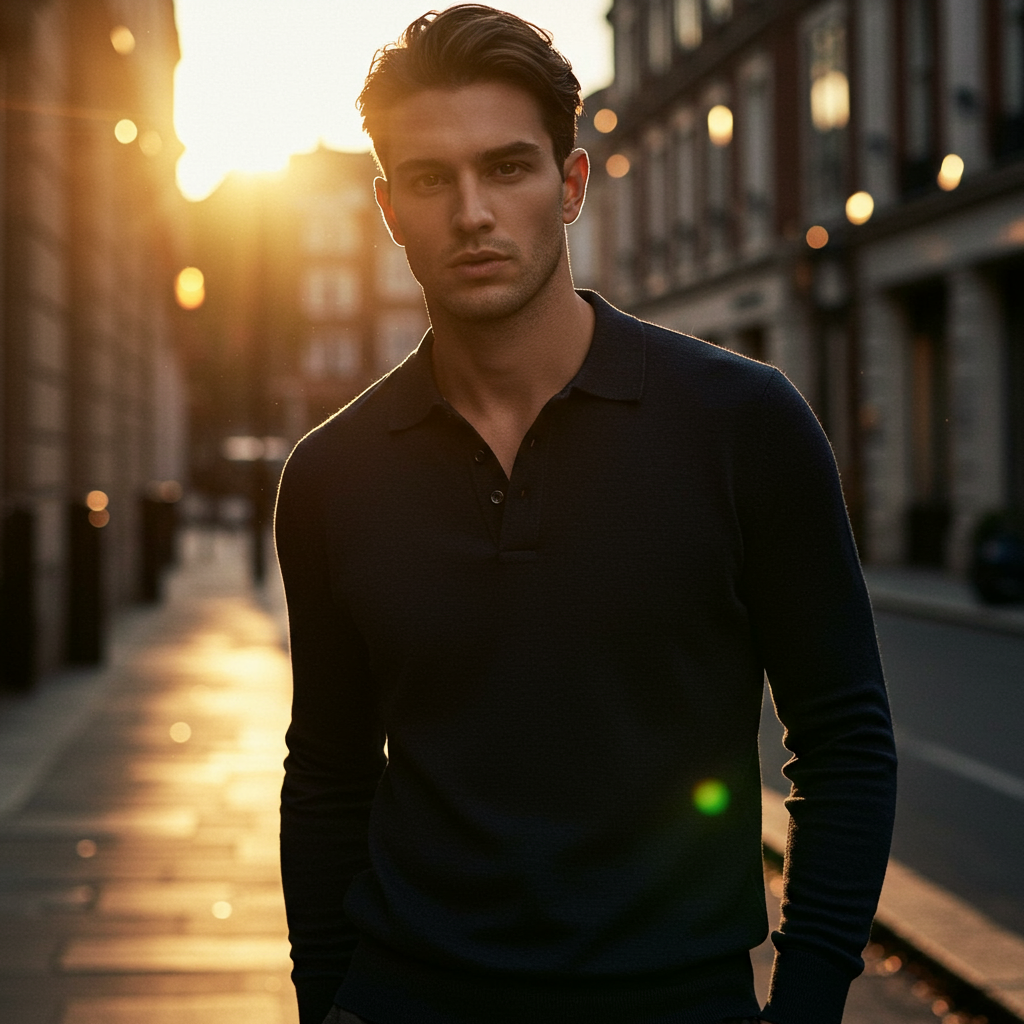 100% Cashmere Polo