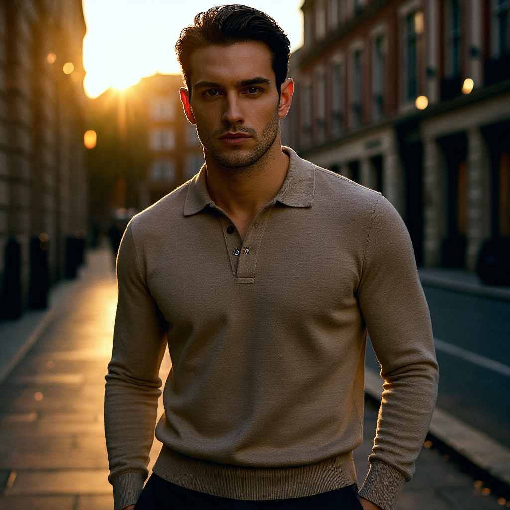 100% Cashmere Polo