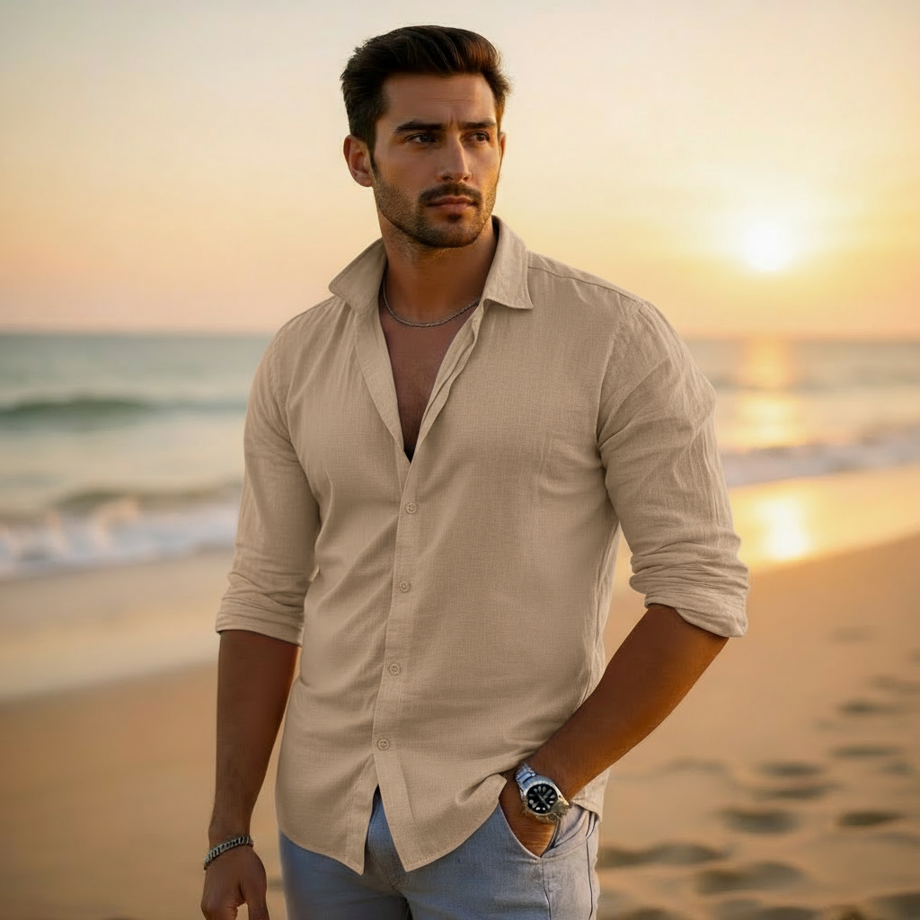 Cape Town - 100% Linen Shirt