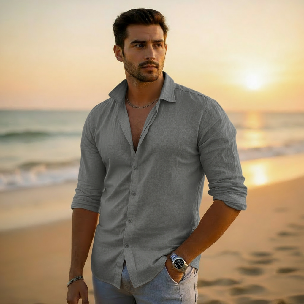 Cape Town - 100% Linen Shirt
