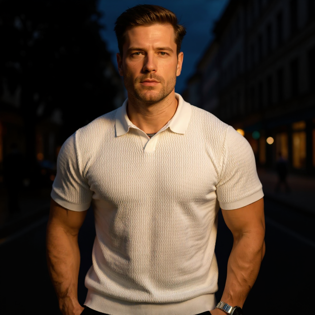 Florence - Ribbed Cotton Polo