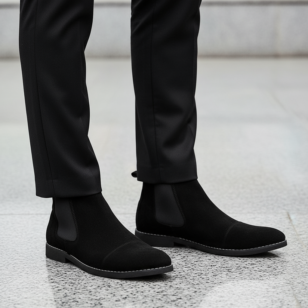 Suede Chelsea Boots
