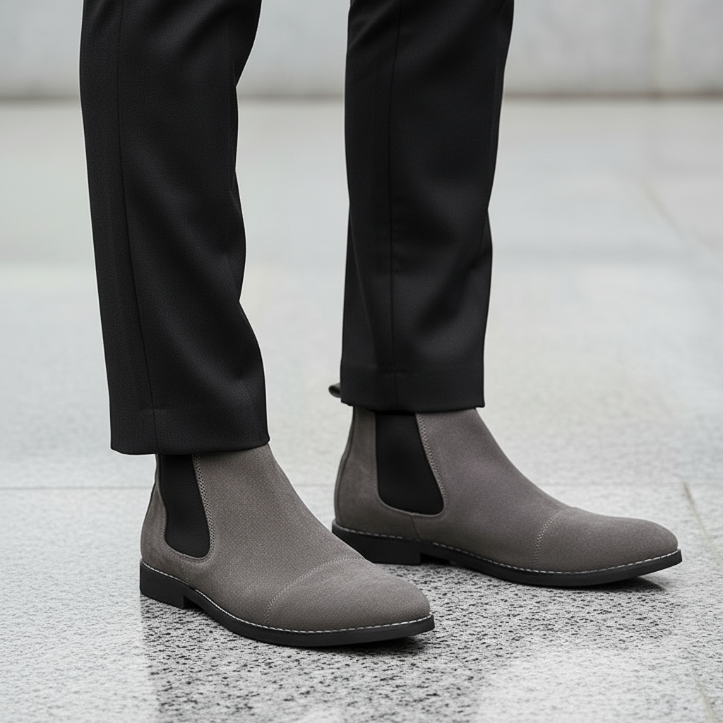 Suede Chelsea Boots