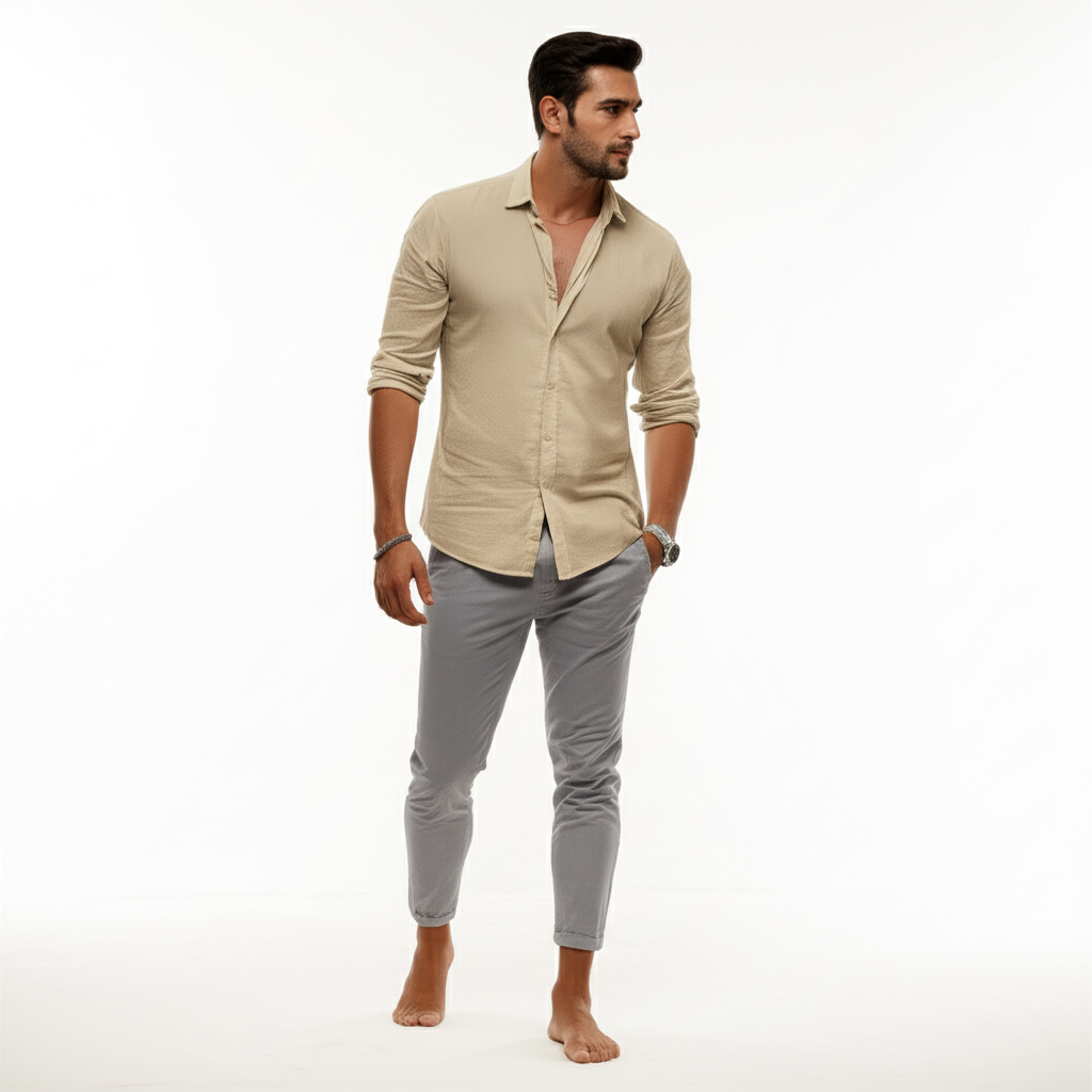 Cape Town - 100% Linen Shirt