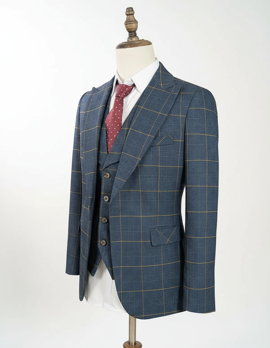 Continental Three Piece Suit