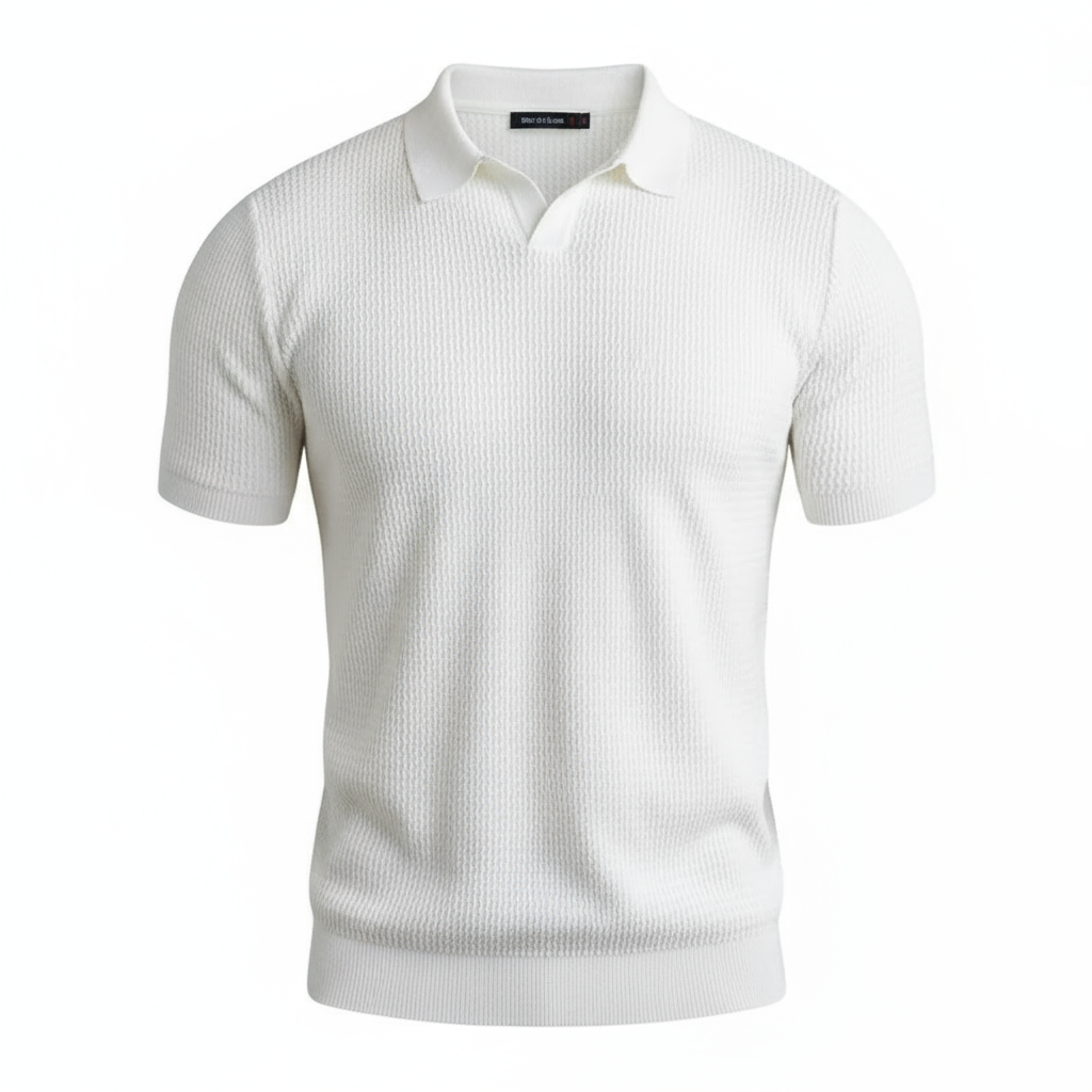 Florence - Ribbed Cotton Polo