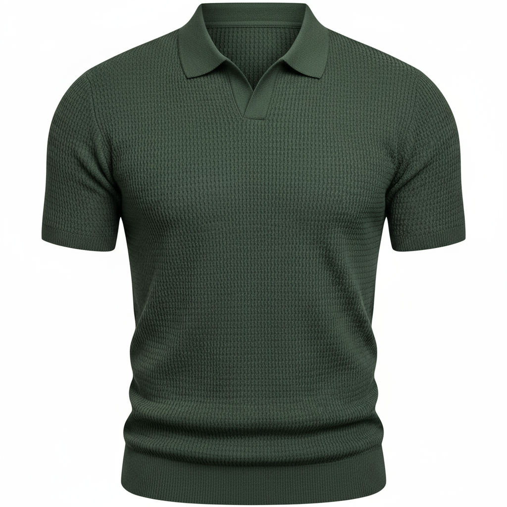 Florence - Ribbed Cotton Polo