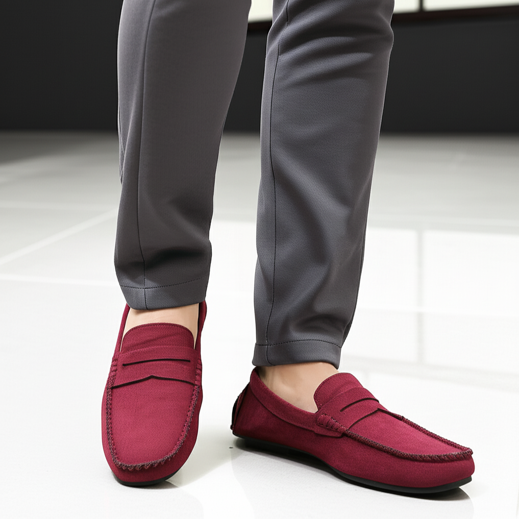 Suede Drive Loafer