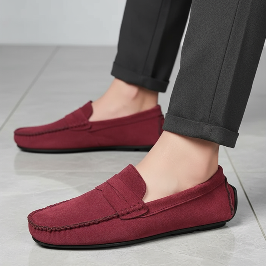 Suede Drive Loafer