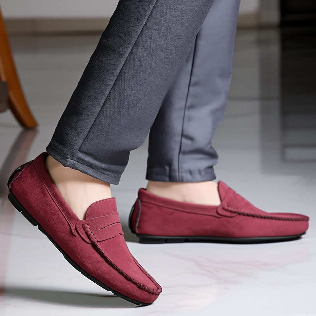 Suede Drive Loafer