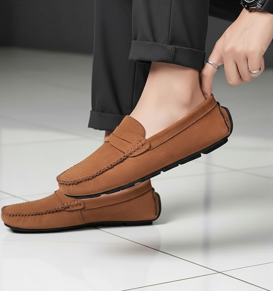Suede Drive Loafer