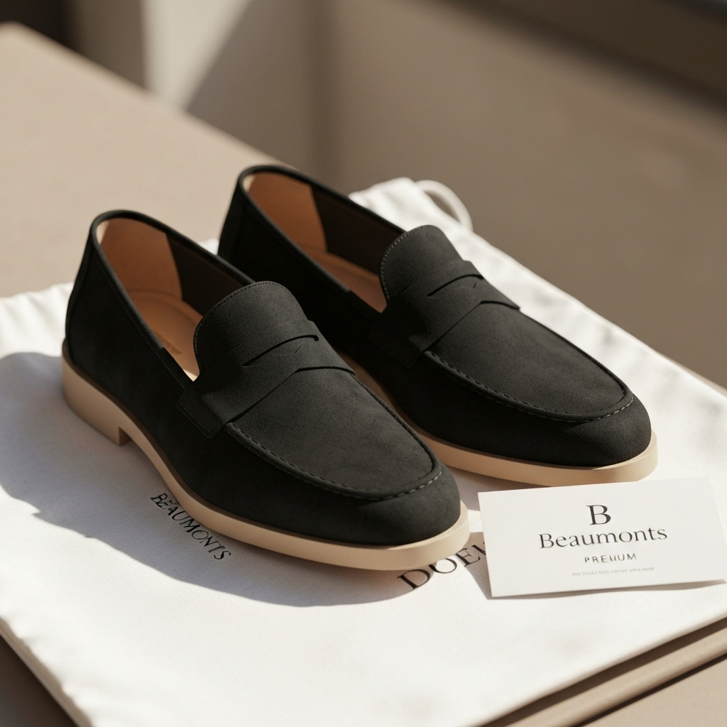 Beaumonts Premium Suede Loafers