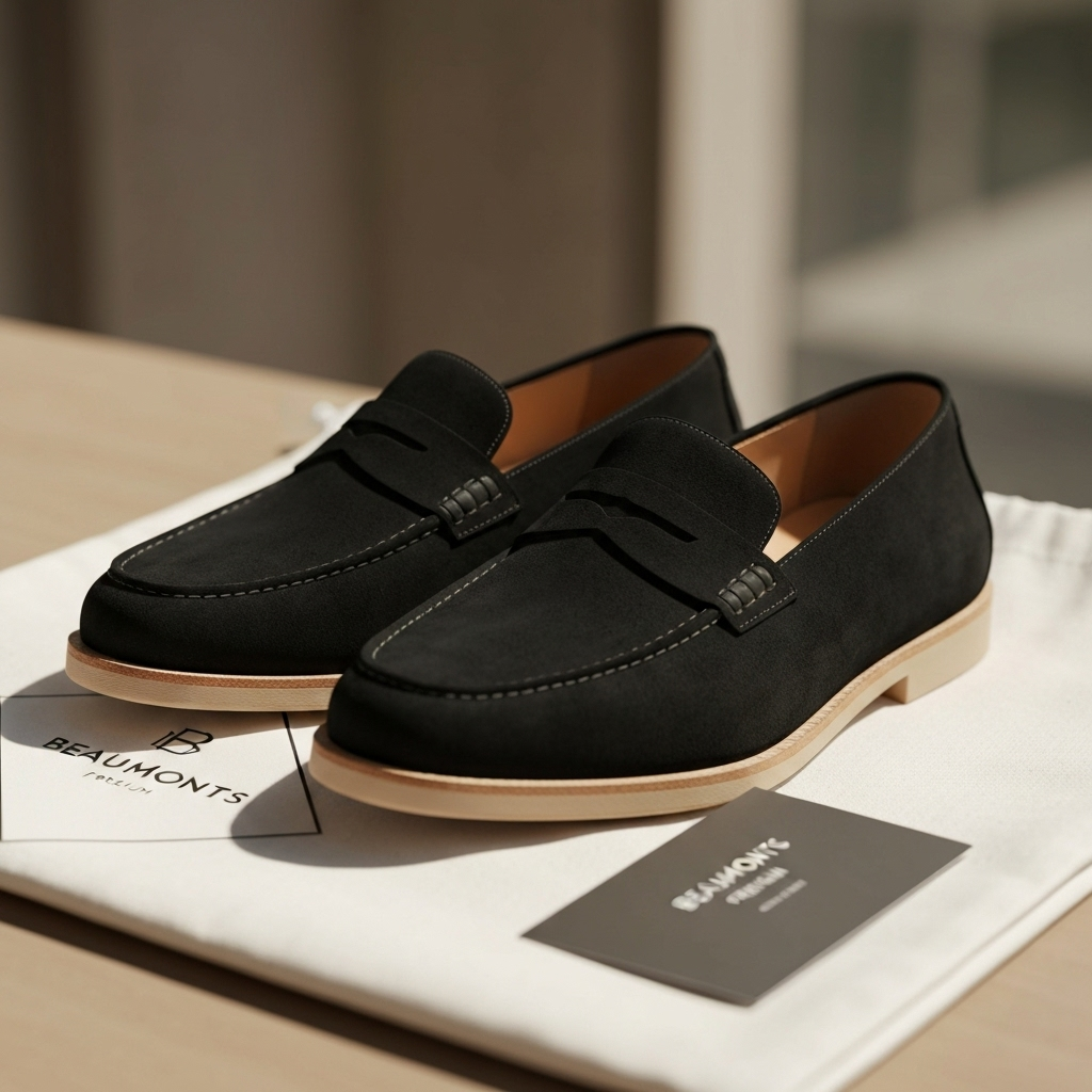Beaumonts Premium Suede Loafers