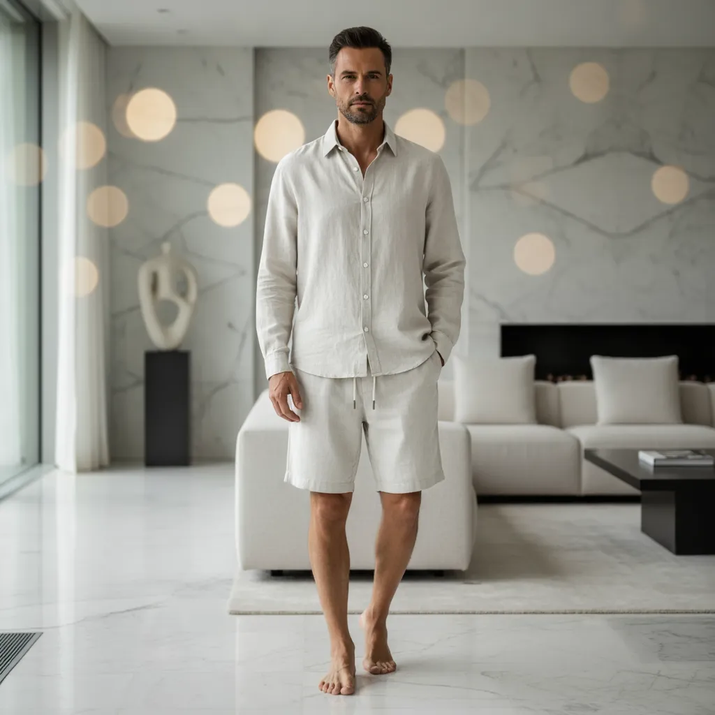 Beaumonts Linen Combo (Shorts)