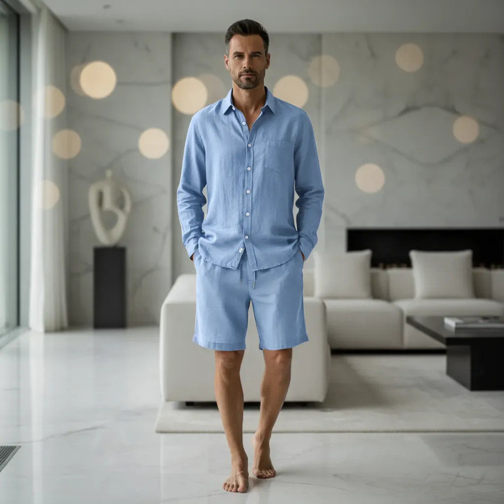 Beaumonts Linen Combo (Shorts)