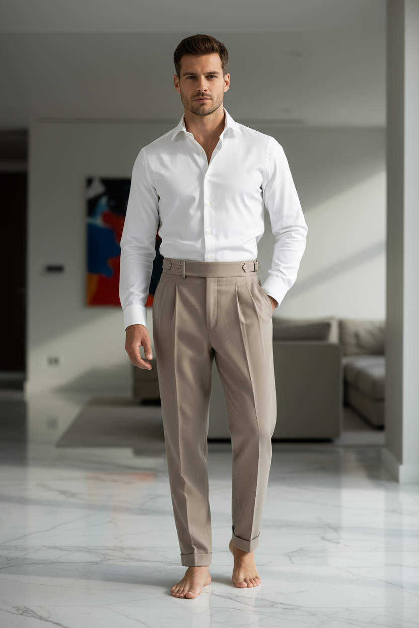 Turim High Waist Trousers