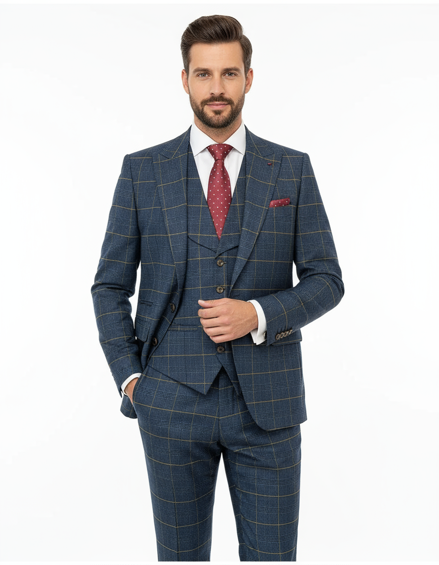 Continental Three Piece Suit
